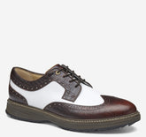 Men's Upton GL3 Luxe Golf Hybrid - Dark Brown Waterproof Full Grain/White Scotch Grain