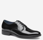 Men's Lewis Plain Toe - Black Patent Leather