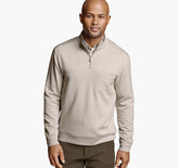 Men's Essential Quarter-Zip - Stone