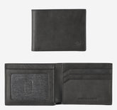 Men's Rhodes Billfold Wallet - Black Full Grain
