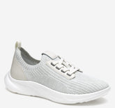 Women's Escape Knit Lace-Up - White Knit