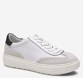 Women's Cammie T-Toe Lace-Up - White Glove Leather/Suede