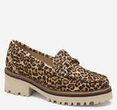 Women's Emmalynn Bit Loafer - Leopard Haircalf