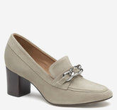 Women's Eleanor Chain Loafer - Taupe Suede