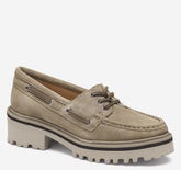 Women's Emmalynn Boat Shoe - Taupe Suede