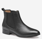 Women's Tinsley Chelsea Bootie - Black Calfskin