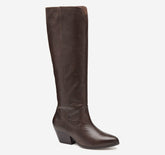 Women's Tristen Tall Boot - Dark Brown Full Grain