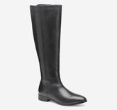 Women's Tinsley Riding Boot - Black Calfskin