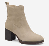Women's Izzie Bootie - Taupe Waterproof Suede