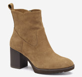 Women's Izzie Bootie - Whiskey Waterproof Suede