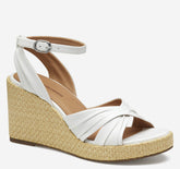 Women's Marcia Cross-Band Sandal - White Glove Leather