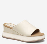 Women's Colleen Slide - Bone Nappa Leather