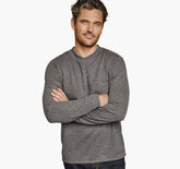 Men's Icon Reversible V-Neck Pullover - Gray/Black