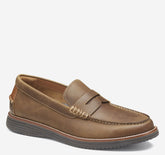 Men's Upton Penny Loafer - Brown Oiled Full Grain