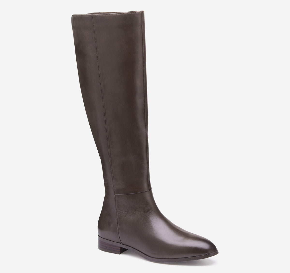Women's Tinsley Riding Boot - Dark Brown Calfskin