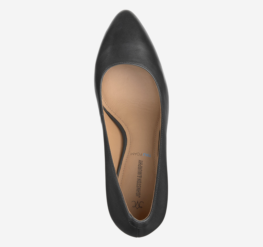 Women's Vicki Pump - Black Glove Leather