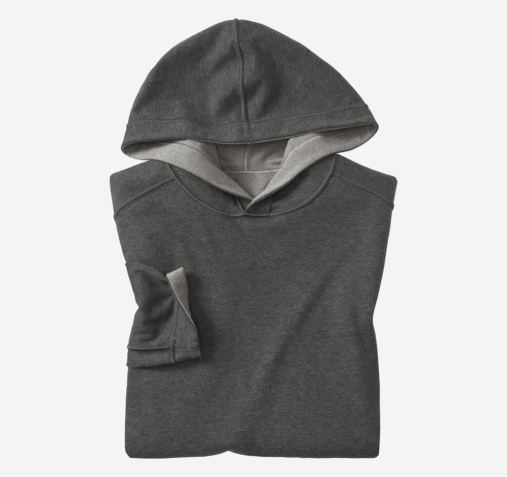 Men's Icon Reversible Hooded Pullover - Gray/Black